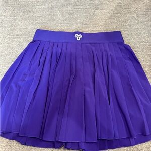 TNA Purple Pleated tennis Skirt